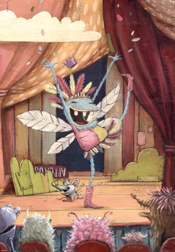 Puzzel HEYE Zozoville: Van Broadway 2000 stukjes