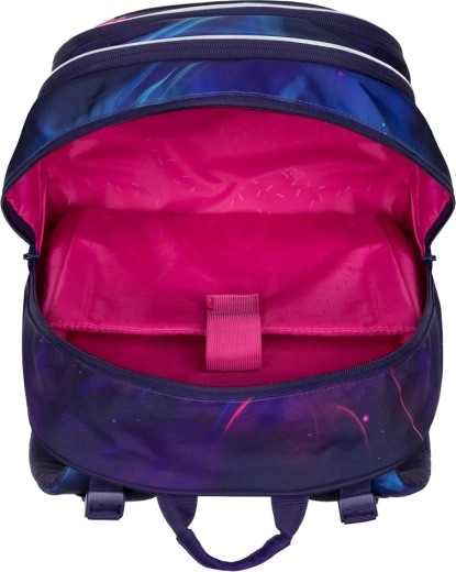 Slimme indeling: 3 vakken, 15" laptopvak en thermozak