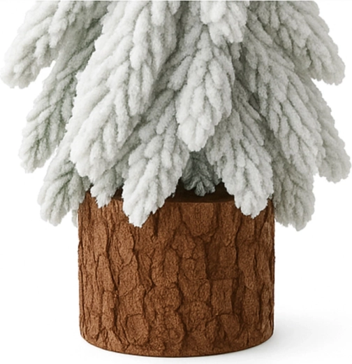 Natuurlijke houten basis voor stabiliteit