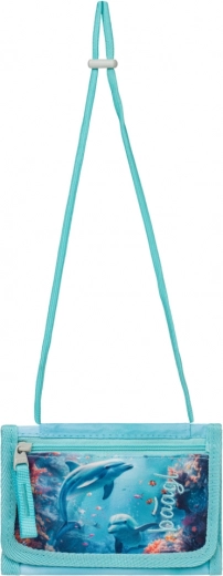 Baagl nekportemonnee dolfijn