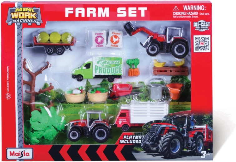 Maisto mega boerderijset Massey Ferguson