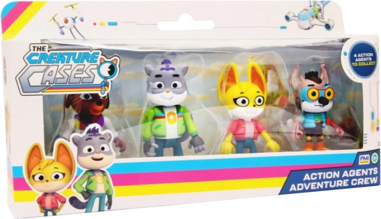 set dierenfiguren – 4 stuks