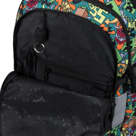 Lichte rugzak met slimme indeling en vak voor 15" laptop