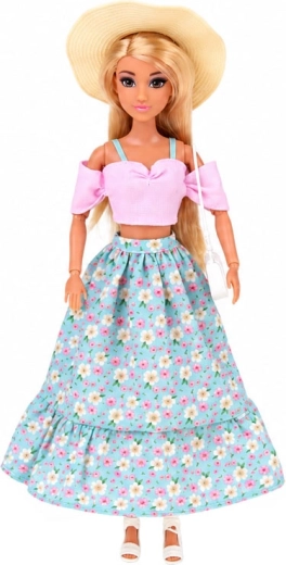 Romantische zomeroutfit