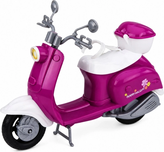 Scooter met realistische details