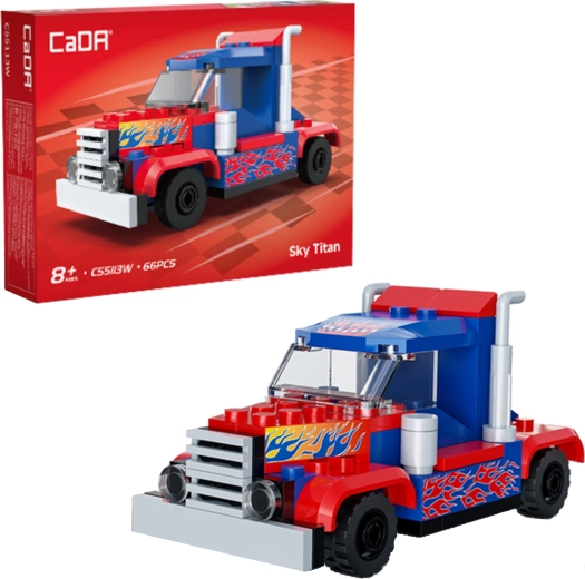 CaDA bouwset auto Sky Titan – 66 onderdelen