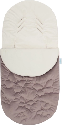 Kinder wintervoetenzak New Baby Butterfly paars