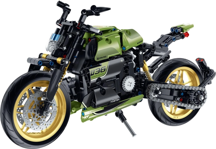 Realistisch model met mechanische details