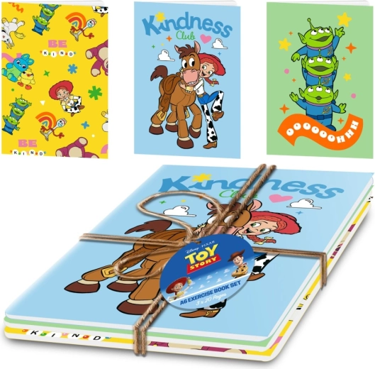 Toy Story set schriften A5 (3 stuks)