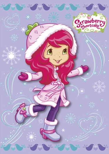 Akim kleurplaten A4 aardbei Strawberry Shortcake