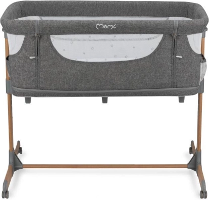 Ledikant MoMi SMART BED 4-in-1 grijs