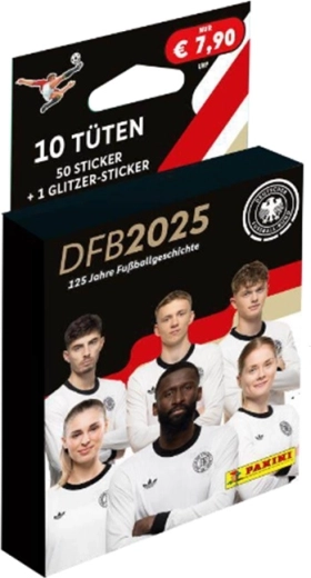 DFB 2025 – 125 jaar voetbalgeschiedenis – stickers, eco blister 2