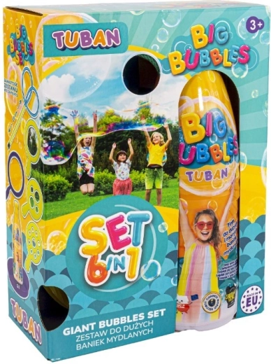 Set voor grote zeepbellen 6-in-1