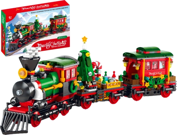 Lele Brother adventskalender Kerstexpress (789 onderdelen)