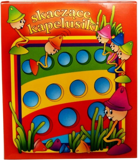 Springende hoedjes – behendigheidsspel voor kinderen