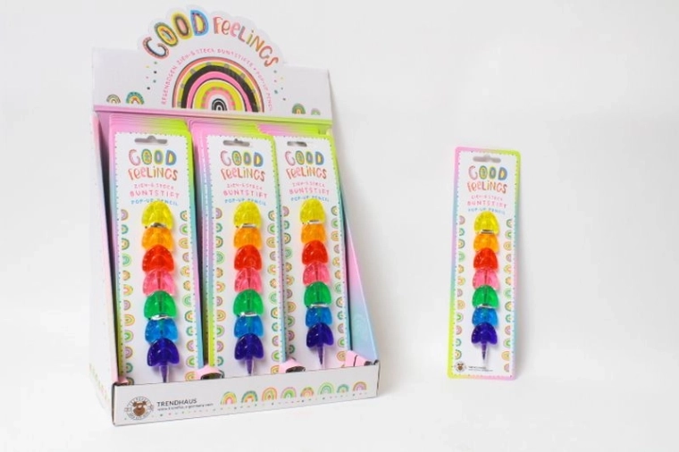Trend stapelbare viltstift met 7 kleuren