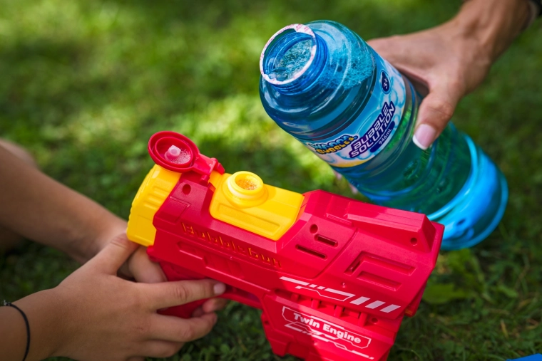 Ideaal als refill voor bellenblaaspistolen