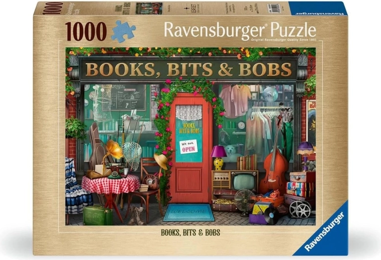 Ravensburger puzzel Boeken, snuisterijen en kleinigheden 1000 stukjes