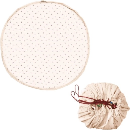 Play&Go Noomad original speelkleed en speelgoedzak cherry cherry