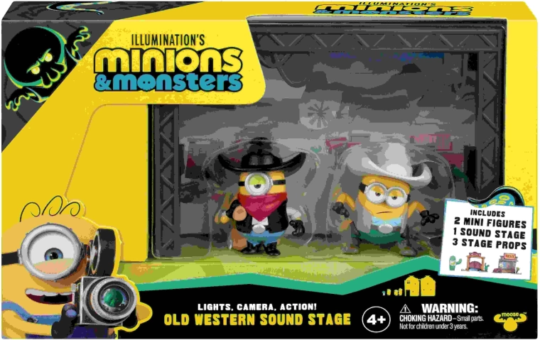 Minions 3 mini figuren 2-pack (assort) - 1 stuk