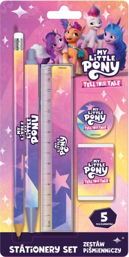 5-delige schrijfset met MY LITTLE PONY-motief