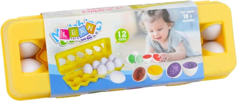 Praktische eierdoos voor 12 eitjes