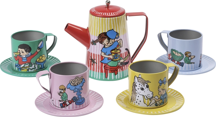 Kinder-theeservies Pippi Langkous