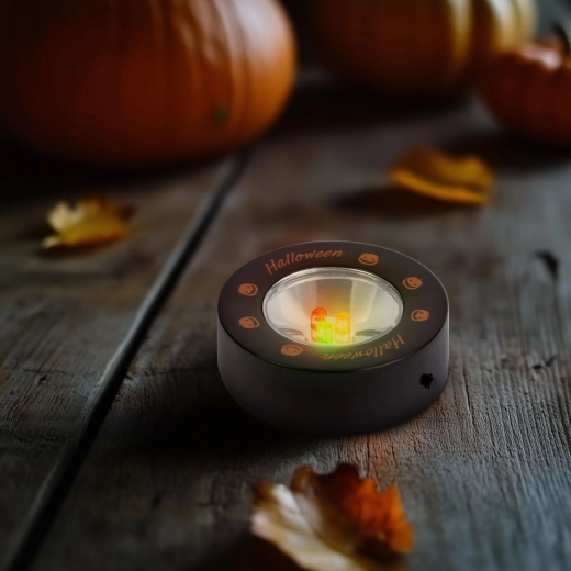 Halloween-ledverlichting in de vorm van een pompoen
