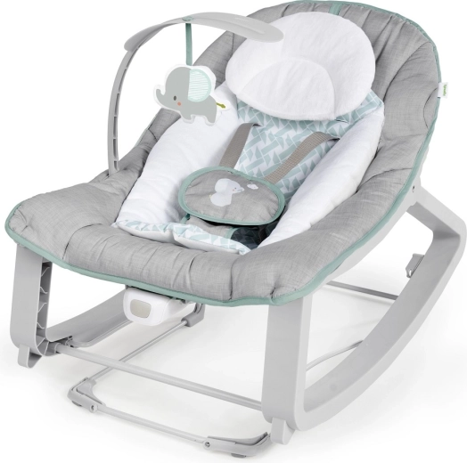 Ingenuity vibrerend schommel- en wipstoeltje 3-in-1 Keep cozy weave