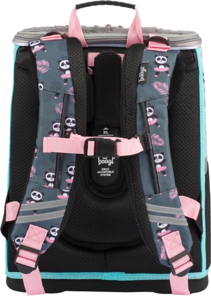 Ergonomische schooltas met verstelbaar rugsysteem