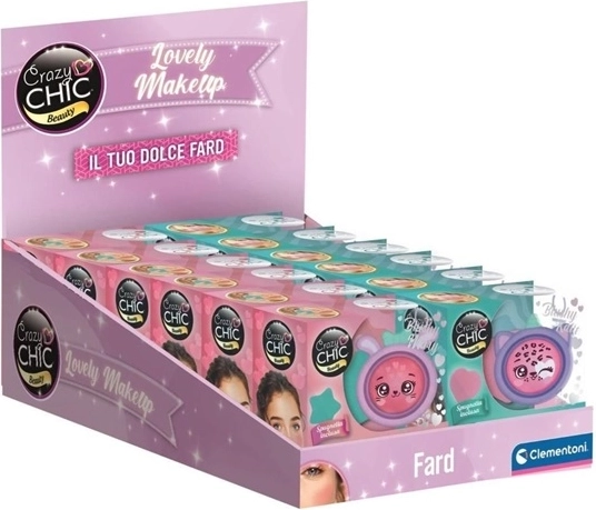 Clementoni Crazy Chic creatieve make-upset voor het mengen van make-upkleuren – roze