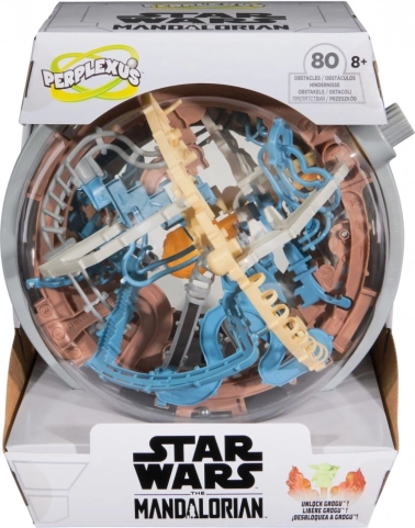 Perplexus Star Wars Mandalorian 3D puzzel – bol op voetstuk
