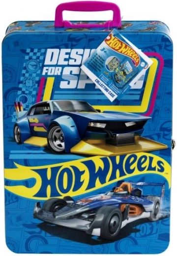 Metalen koffertje voor 50 HOT WHEELS-autootjes