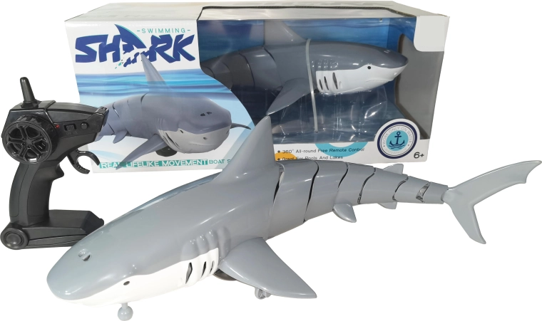 R/C haai met afstandsbediening 1:10 Swimming Shark 2,4 GHz