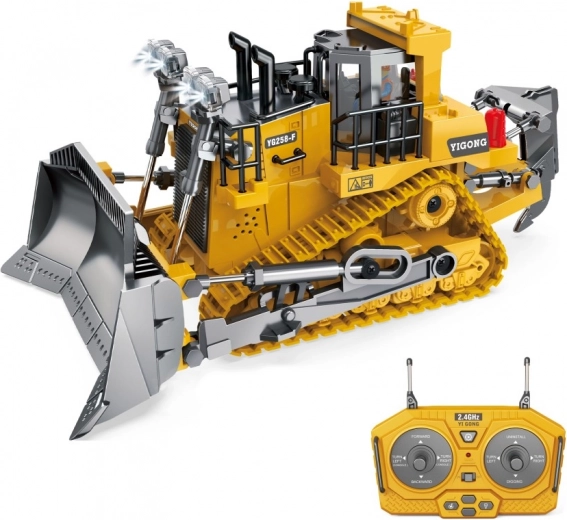 RC Bulldozer 1:24 met rupsenbanden
