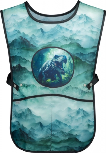 Wasbaar kinderschort BAAGL Dino met zakken