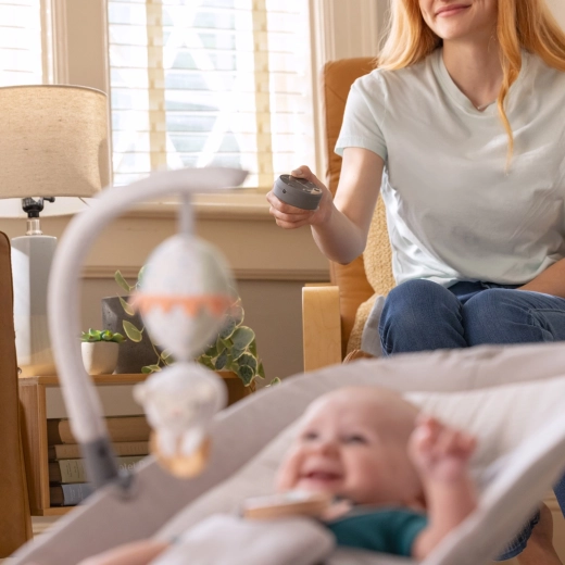 Afstandsbediening voor schommelen, vibraties en melodieën