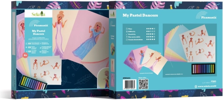 Sekoia Picamania pastel danseressen – creatieve set