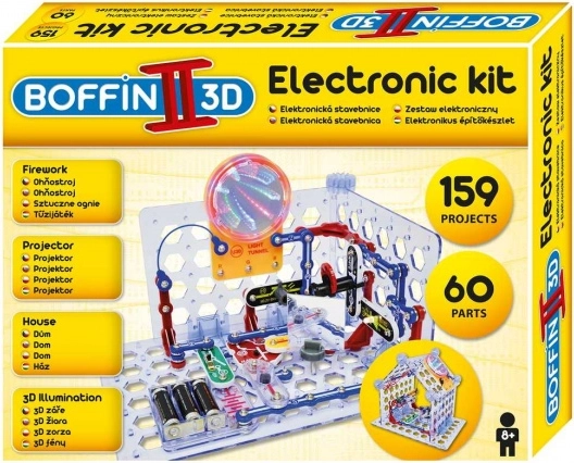 Boffin II 3D – elektronische bouwset met 3D‑effecten en projecten