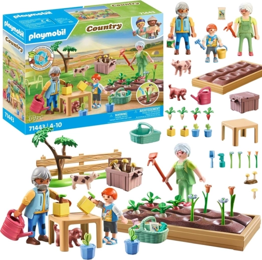 Playmobil Country Groentetuin bij opa en oma