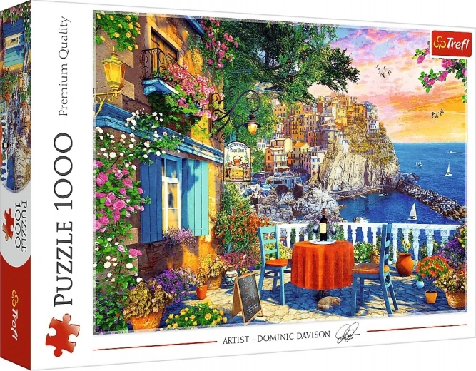 Puzzel 1000 stukjes Uitzicht op Cinque Terre