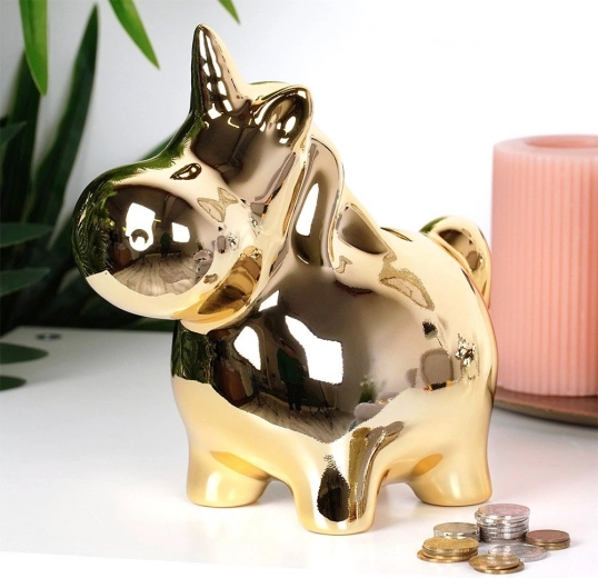 Spiegelende gouden glans voor een opvallende decoratie