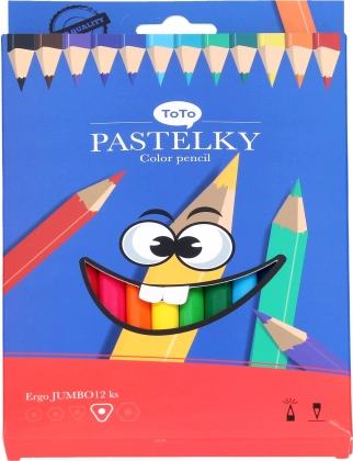 Kleurpotloden Jumbo ERGO 12 stuks