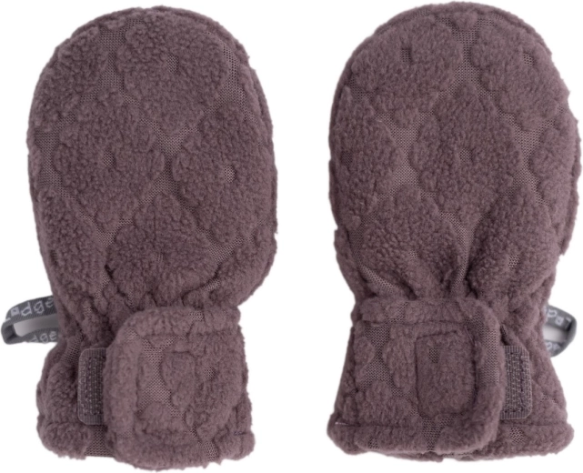 LODGER fleece wantjes zonder duim Folklore Mauve 0–12 maanden