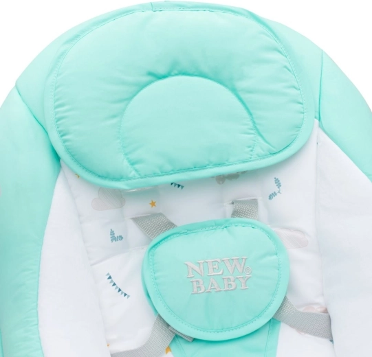 Zachte bekleding en veilig vastgespen