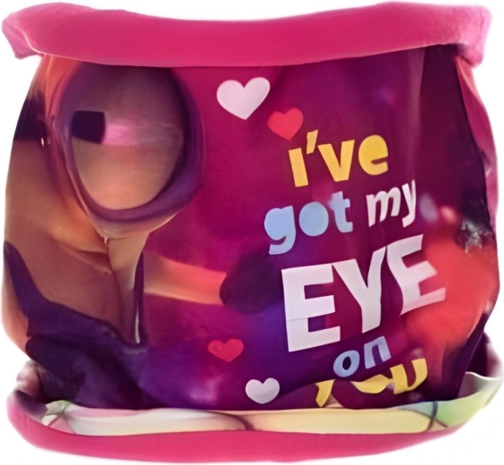 Minions nekwarmer met masker - 1 stuk