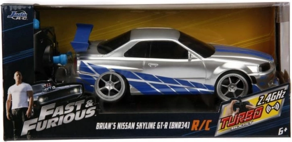 Fast & Furious RC auto Nissan Skyline GT‑R 1:24