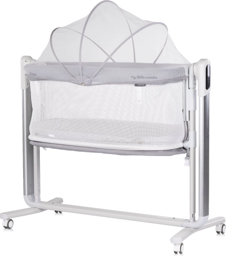 Chipolino Ultima elektrische wieg 3-in-1 grijs