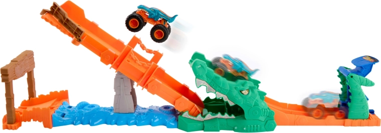 Sprong over de krokodil