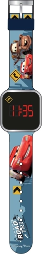 Diakakis digitale LED-horloge Cars - 1 stuk